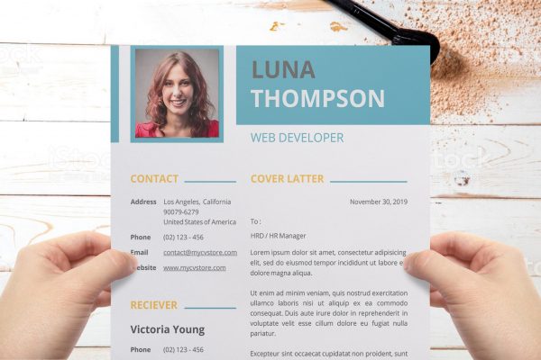 Clean Simple Cover Letter Template Word Format Word Format