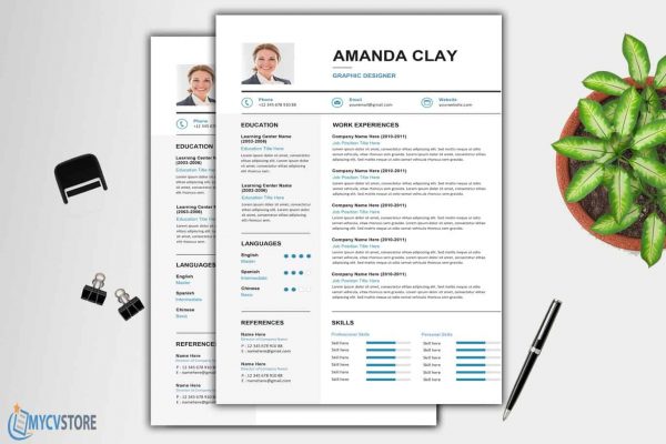 Clean Resume/CV Template