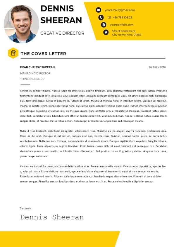 Creative Director Cover Letter