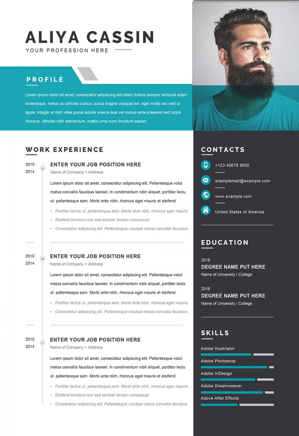 download-template-cv-word-gambaran