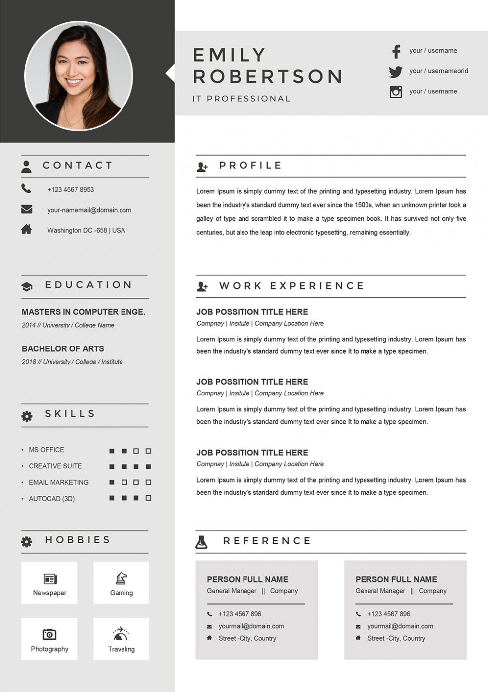 Finance Manager Cv Sample