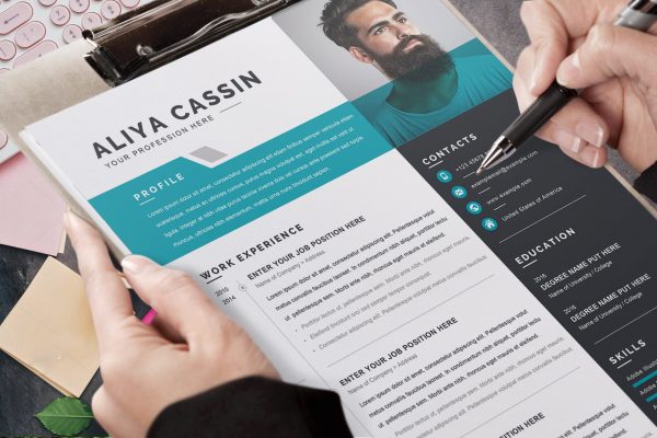 Detailed CV Word Format Template